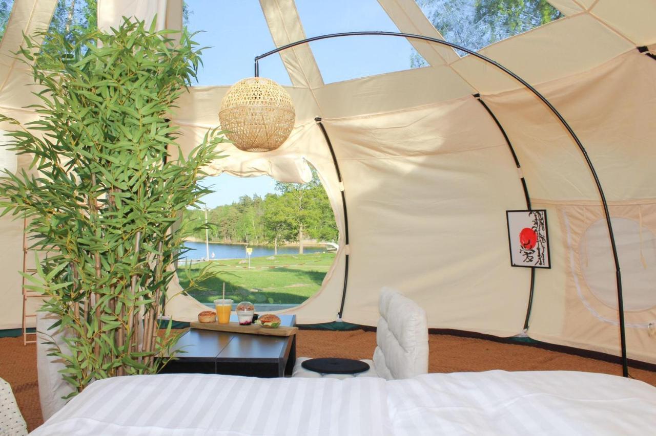 Roesjoebaden Camping & Stugby Sollentuna Exteriér fotografie