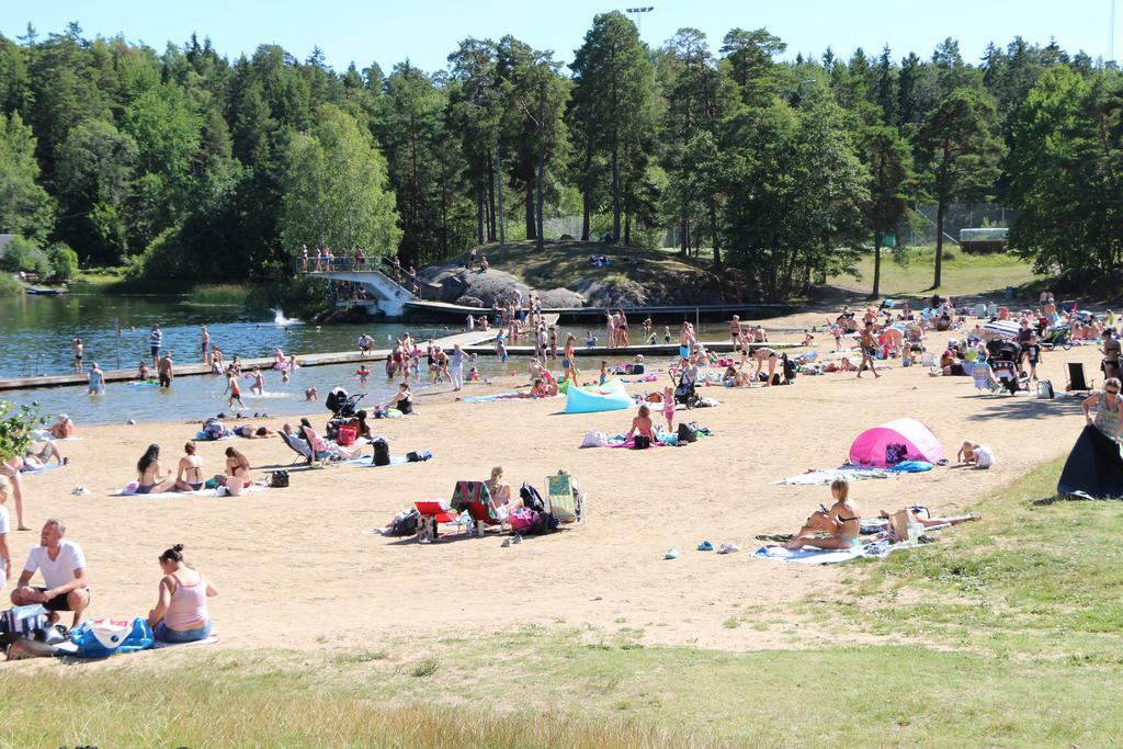 Roesjoebaden Camping & Stugby Sollentuna Exteriér fotografie