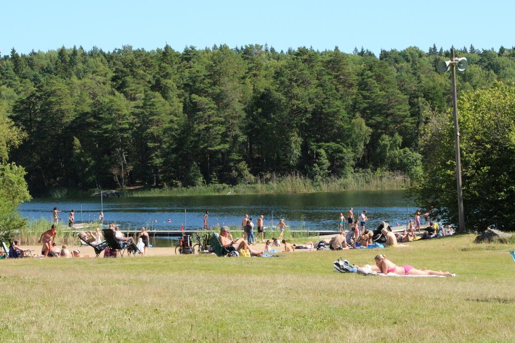 Roesjoebaden Camping & Stugby Sollentuna Exteriér fotografie